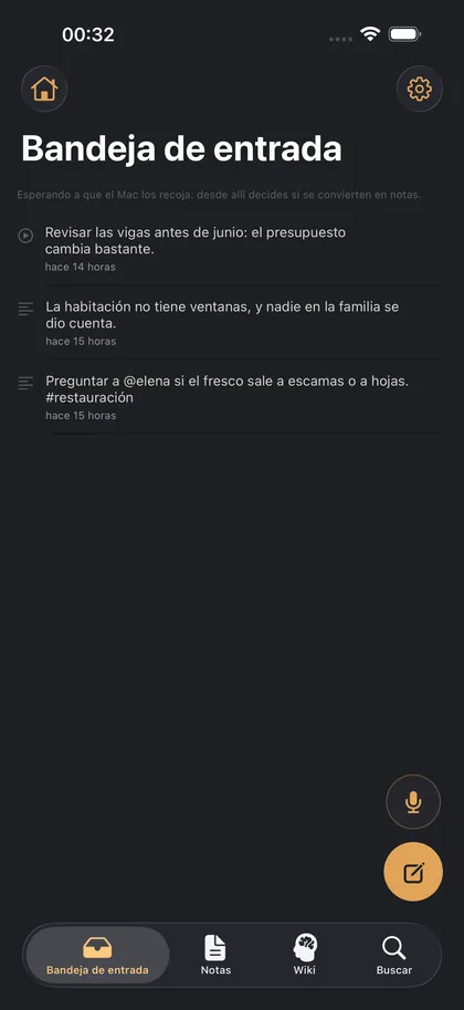 El teléfono coge